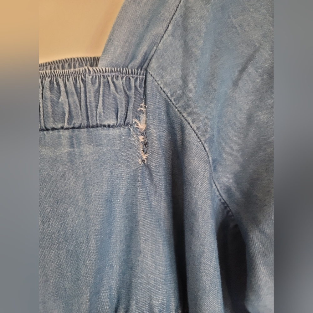 Arizona Jean Co Blue Dress Size M 100% cotton - Picture 10 of 10
